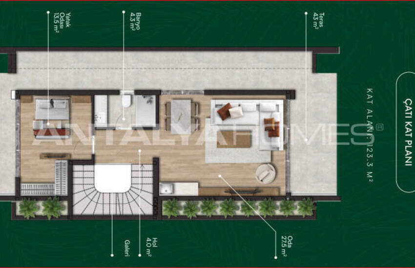 Lyxhus Med 6 Sovrum Och Pool I Altıntaş Antalya 40