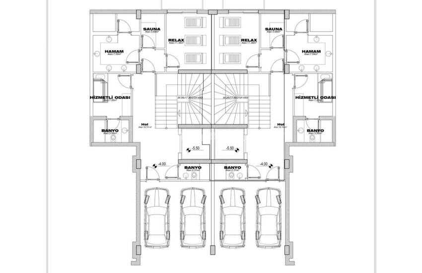 4-våningshus Med Privata Pooler I Antalya Aksu 57