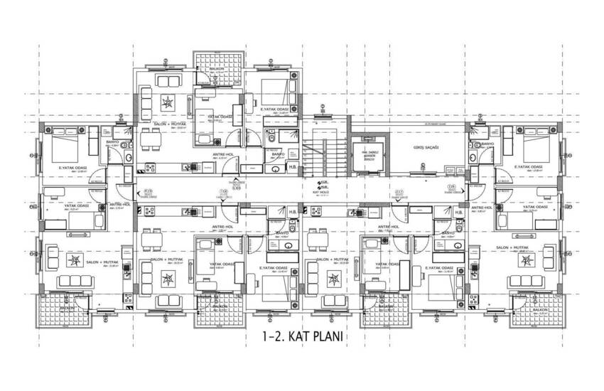 2-slaapkamer Appartementen In Complex Met Zwembad In Altıntaş 18