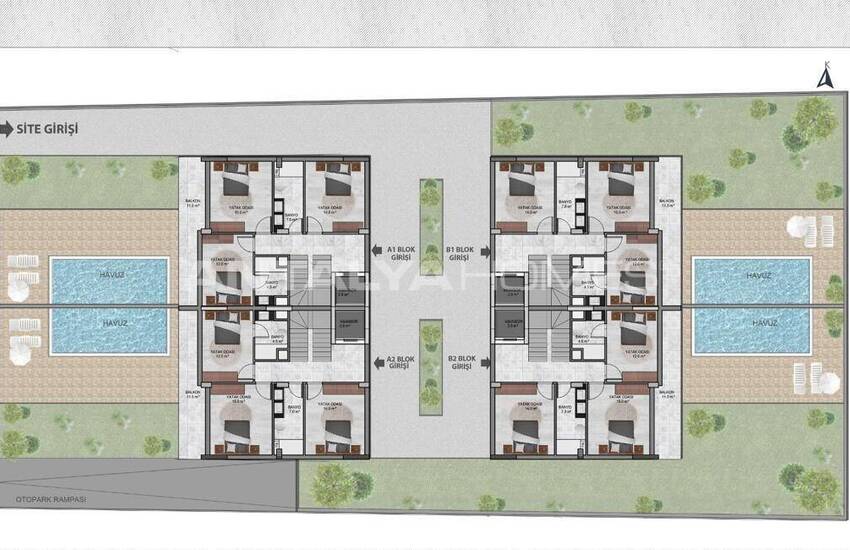 Villa's Met Privézwembaden En Sauna's In Konyaaltı Antalya 26