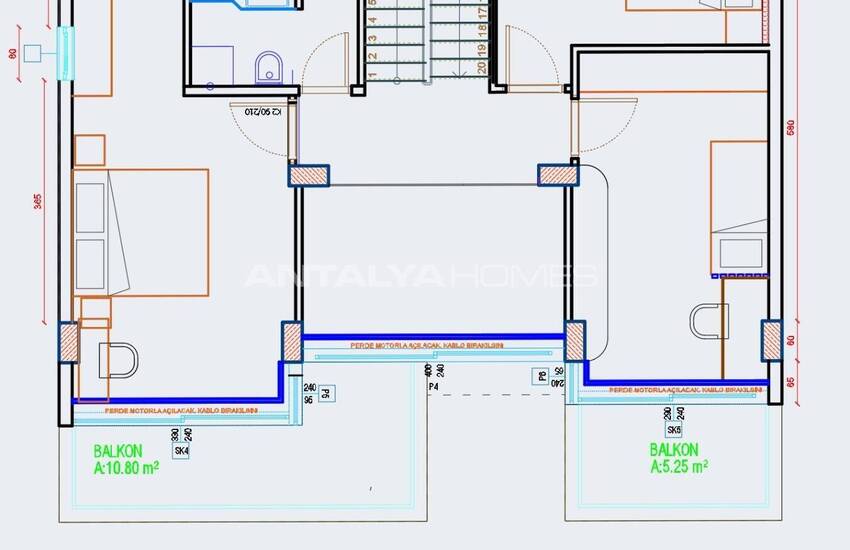 Detached House with Pool and Parking in Alanya Turkey 32