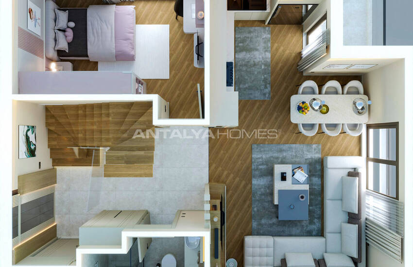 Spacious Apartments Near Amenities in Antalya Lara 16