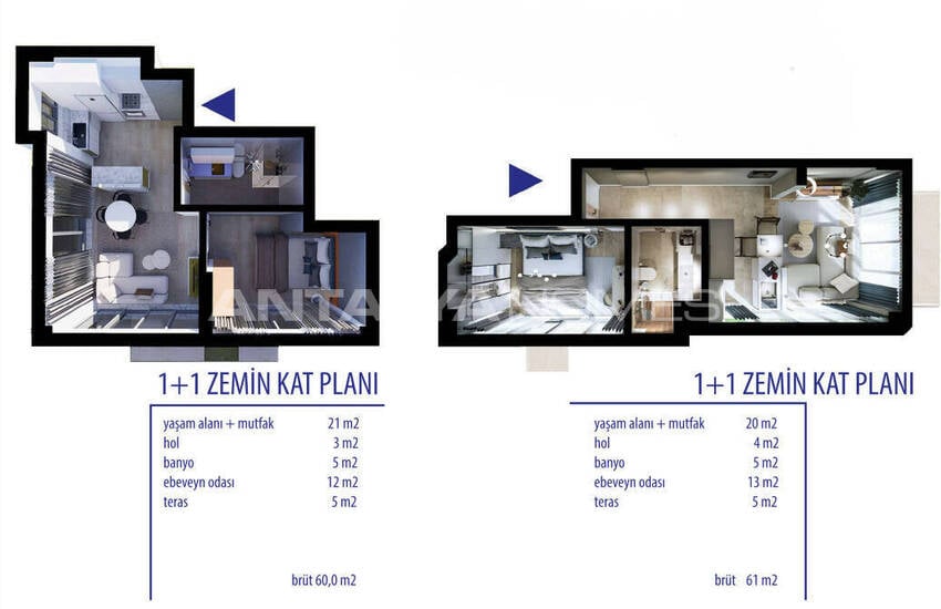 Woningen Dicht Bij De Zee En Het Winkelcentrum In Antalya Lara 12