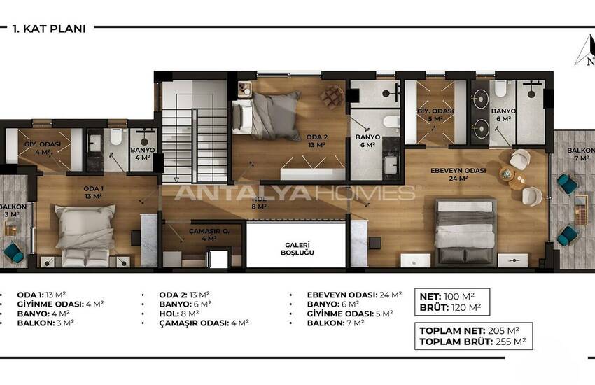 Halfvrijstaande Huis Met Zwembad En Tuin In Antalya Döşemealtı 25