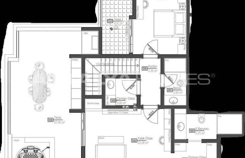 3-slaapkamerappartement In Aanbouw Met Parkeerplaats In Antalya 18