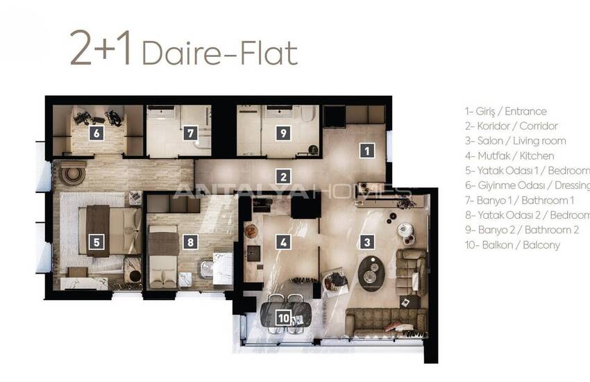 Lyxlägenheter I Ett Växande Område I Antalya Kepez 25