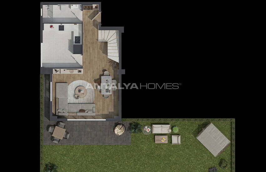Antalya Kepez'de Havuzlu ve Güvenlikli Site İçinde Daireler 28