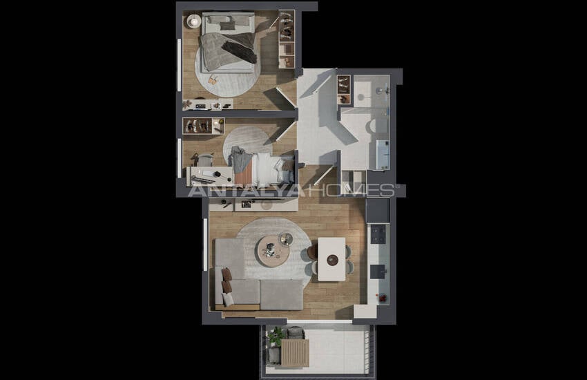 Appartementen In Een Complex Met Zwembad En Beveiliging In Antalya 30