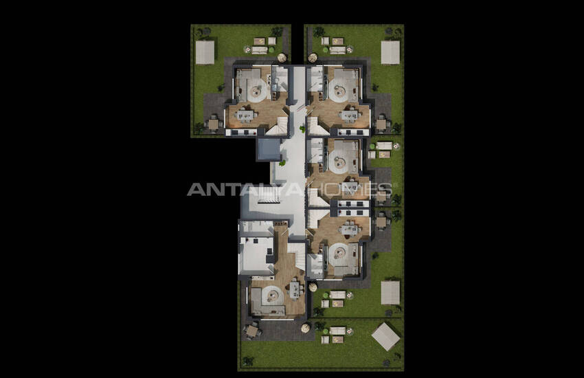 Appartements Dans Une Résidence Avec Piscine Et Sécurité À Antalya 27