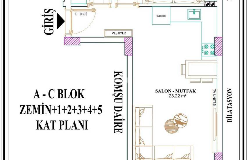 Appartements Avec Piscine Et Salle De Sport Partagées À Antalya 16