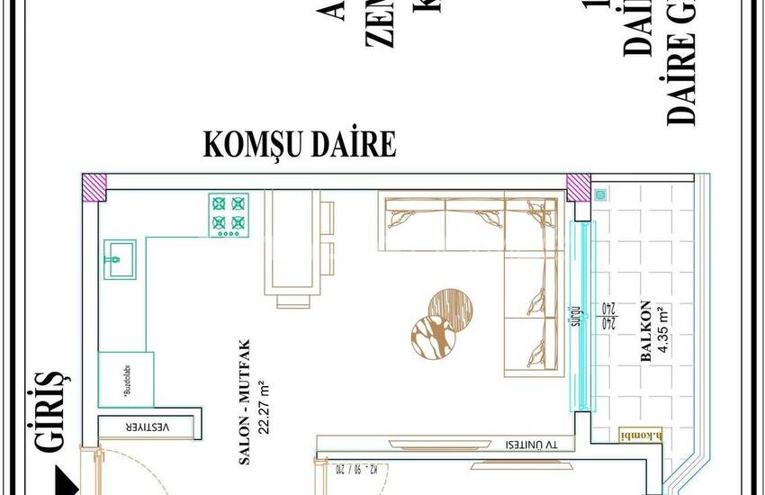 Appartements Avec Piscine Et Salle De Sport Partagées À Antalya 17