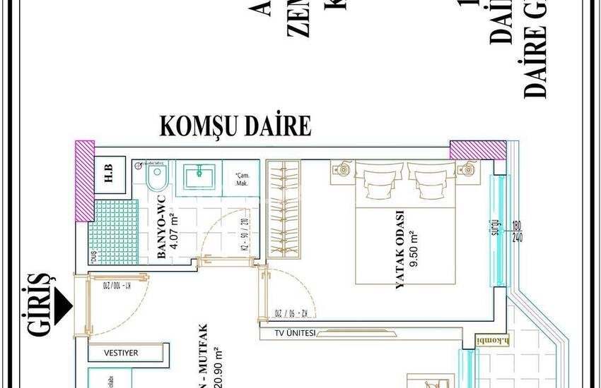 Appartements Avec Piscine Et Salle De Sport Partagées À Antalya 18