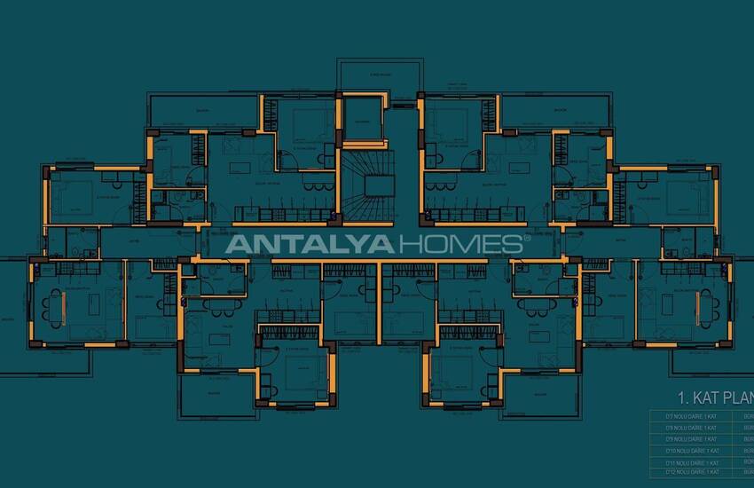 Квартиры с развитой инфраструктурой в Белеке, Анталия 30