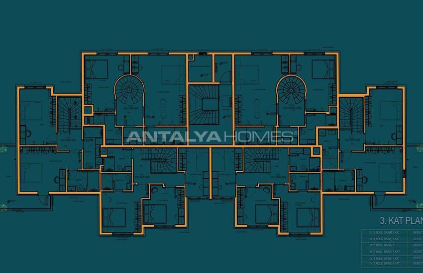 Квартиры с развитой инфраструктурой в Белеке, Анталия 32