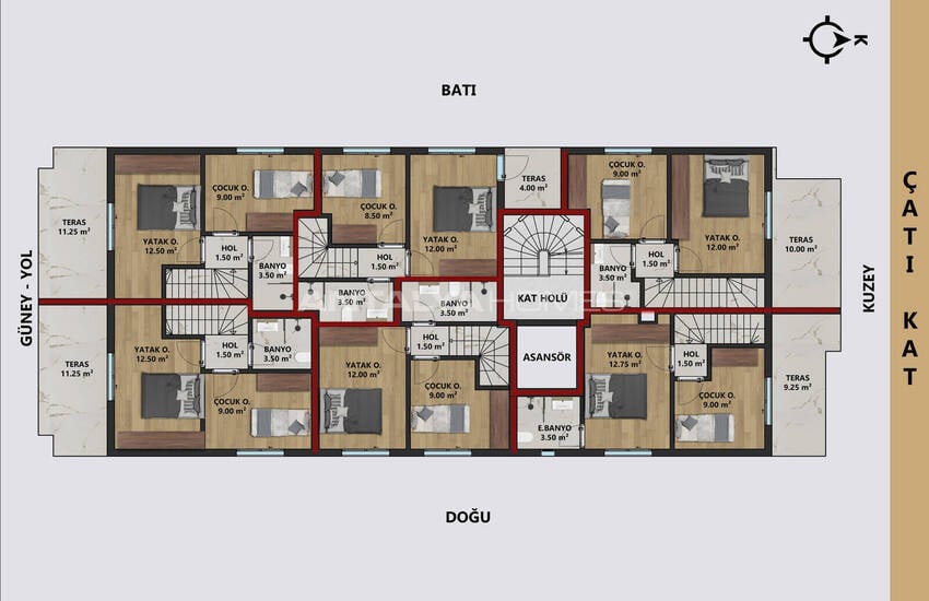 Wohnungen In Meeresnähe Und Mit Guter Infrastruktur In Muratpasa 13