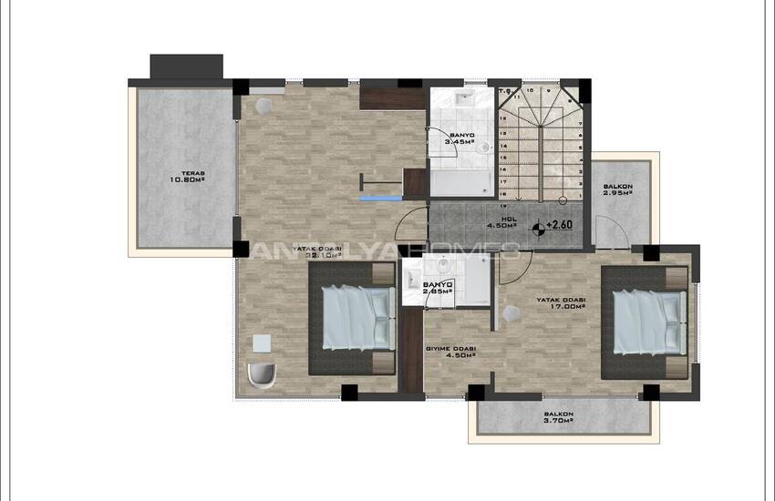 Inflyttningsklar Villa Med Privat Pool I Alanya Kargıcak 15