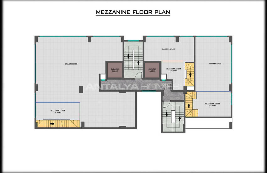 Sea View Flats in a Complex with Pool in Alanya Mahmutlar 25