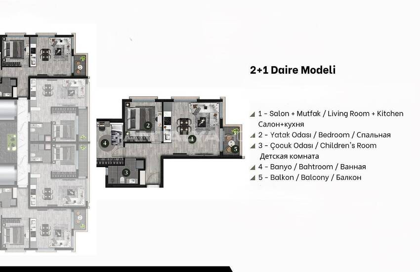 Elegante Appartementen Vlakbij De Zee En De Tram In Antalya 14