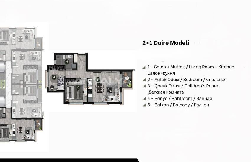 Appartementen Vlakbij Voorzieningen En De Zee In Antalya 16
