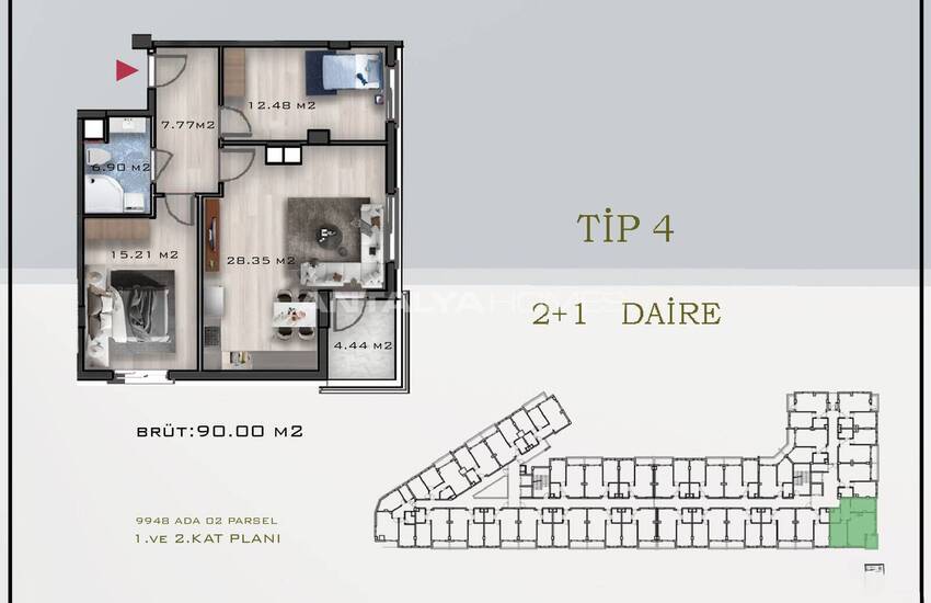 Appartementen Met Bergzicht In Konyaaltı, Antalya 39