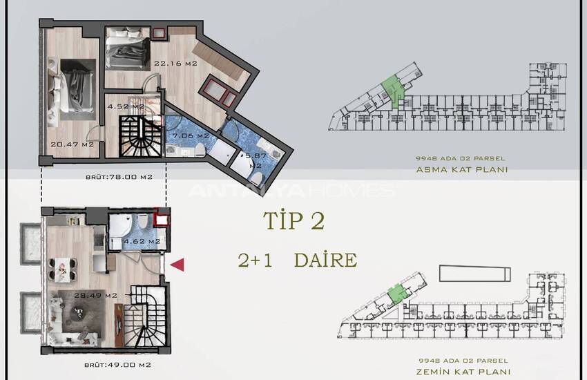 Appartementen Met Bergzicht In Konyaaltı, Antalya 40