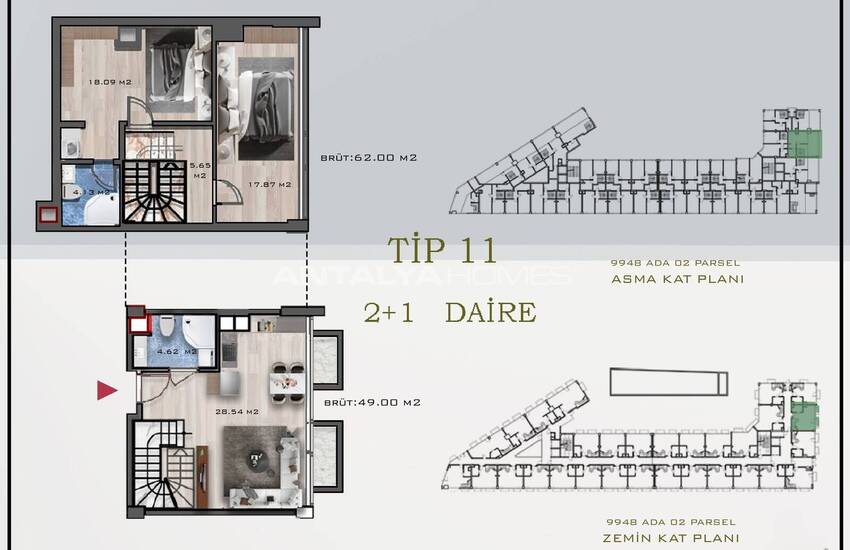 Appartementen Met Bergzicht In Konyaaltı, Antalya 35