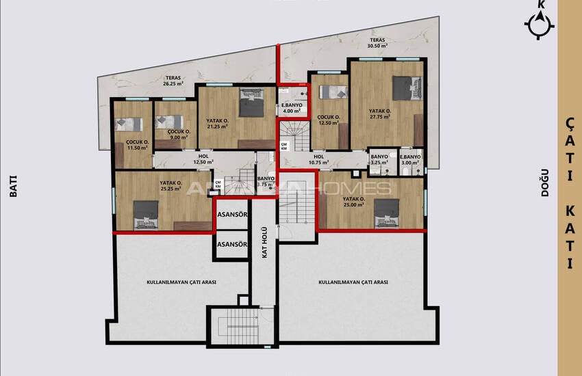 Apartments Close to the Sea in Muratpaşa Antalya 21