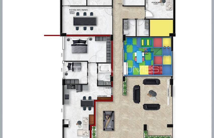 Stylish Apartments in a Complex with Pool in Alanya 19