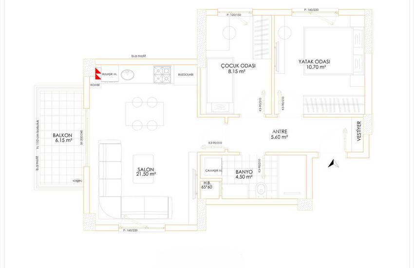 Elegant Apartments with Pool and Garden in Kepez Antalya 24