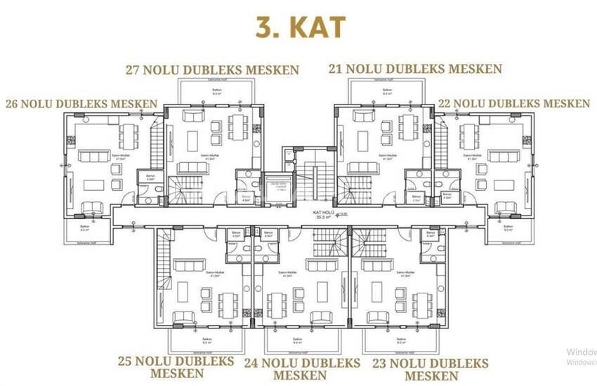 Appartements Avec De Nombreux Équipements Communs À Alanya Turquie 16
