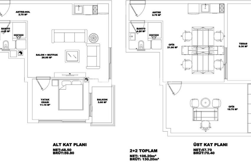 Appartementen Dichtbij Dagelijkse Voorzieningen In Antalya Muratpaşa 15