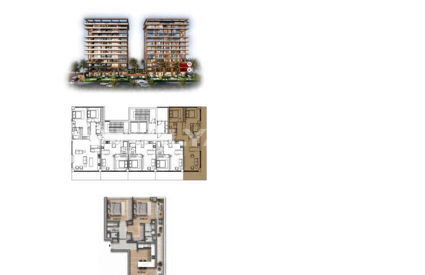 Meerblick-apartments Zum Verkauf In Alanya Mit Gemeinschaftspool 19