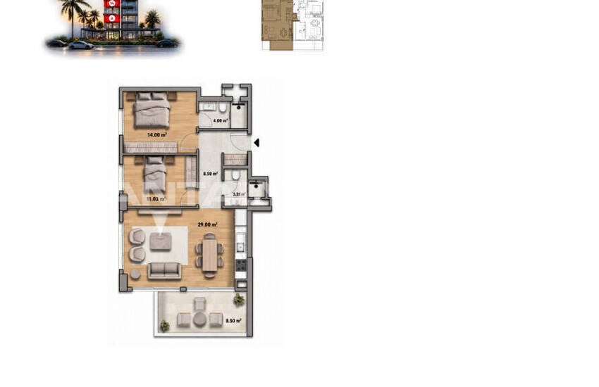 Sea-view Apartments with Extensive Amenities in Alanya 16