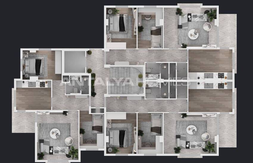 Appartements Modernes Dans Un Complexe Avec Piscine À Antalya Kepez 29