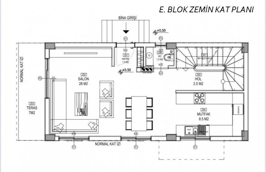 فلل فاخرة للبيع بهندسة معمارية معاصرة في انطاليا 49