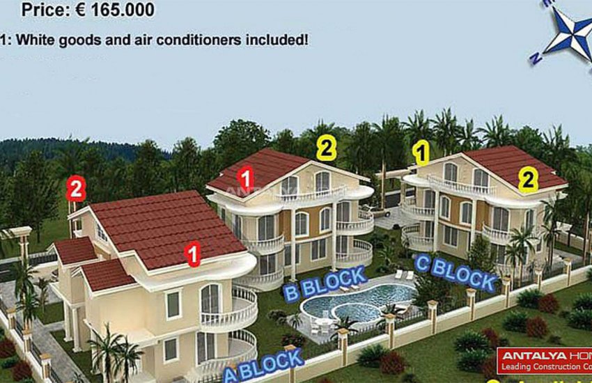 Semi-detached Belek Villa for Sale 2