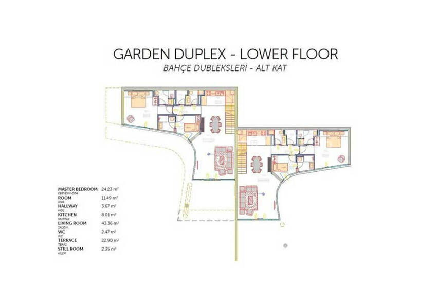 Färdiga Villor I Ett Prisbelönt Projekt I Adabuku Bodrum 47