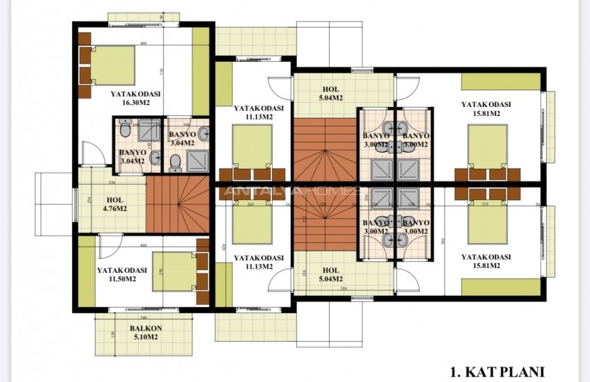 Modern Villa with Specially Designed Garden Fethiye Mugla 34