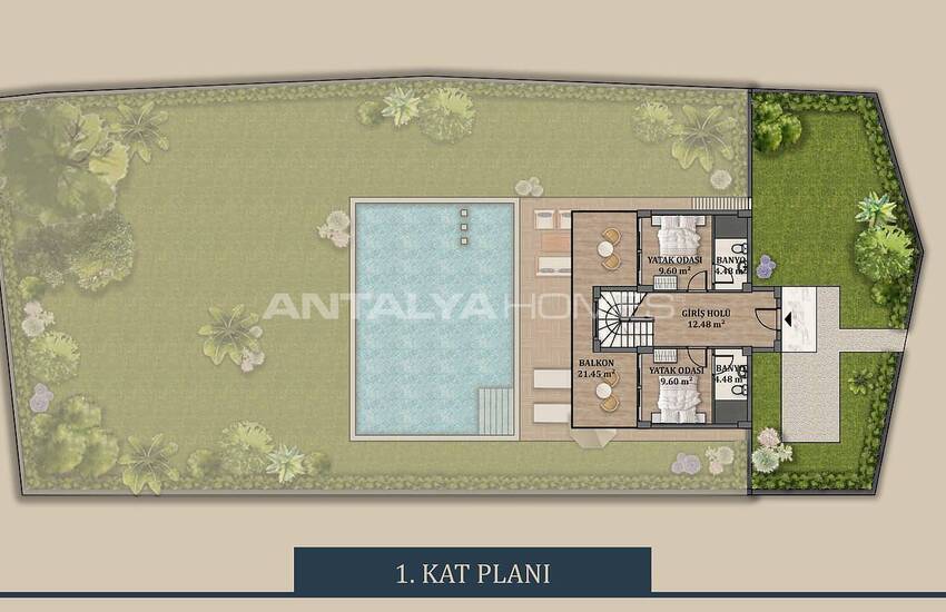 Chic Detached House Near the Coastline in Fethiye Mugla 32