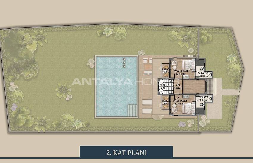 Chic Detached House Near the Coastline in Fethiye Mugla 33