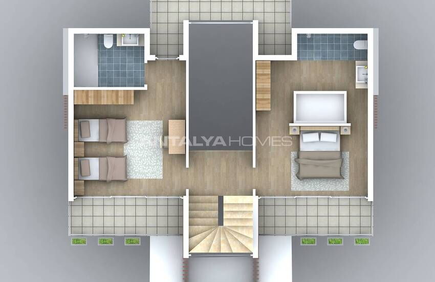 Отдельная Вилла с Личным Садом в Хисароню, Фетхие 6