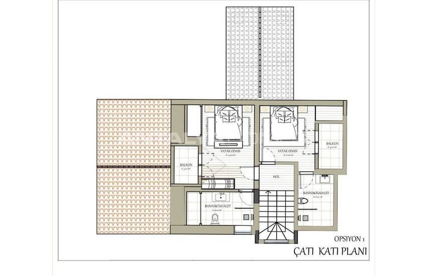 Современный 3-этажный отдельный дом в Фетхие, Мугла 57