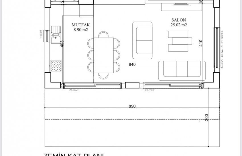 Modern Triplex Villas with Pool and Garden in Fethiye, Mugla 39