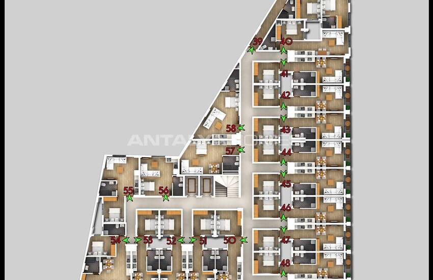 Apartments Within Walking Distance of Sea in Center Fethiye 38