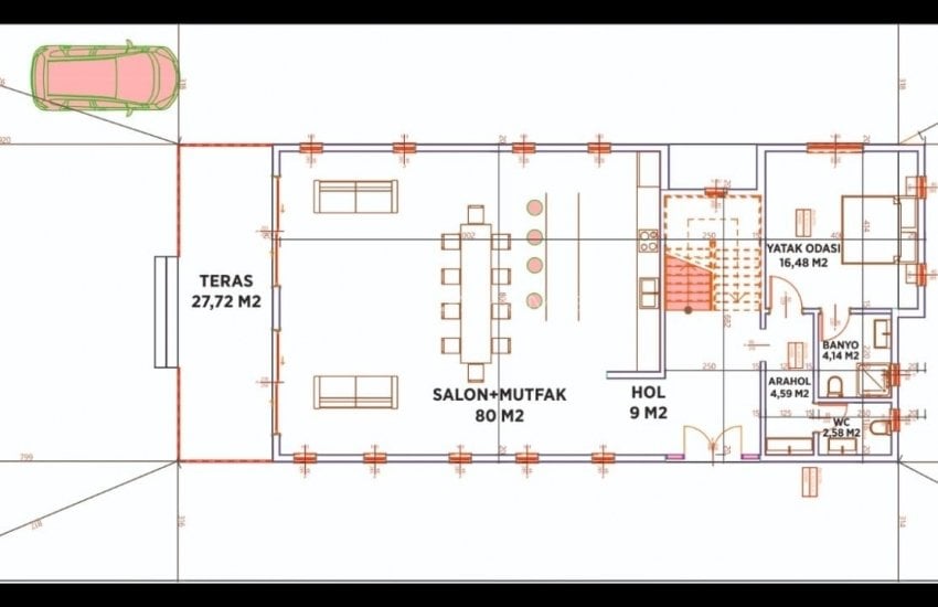4+1 Villa in Dalaman Within Walking Distance of the Sea 5