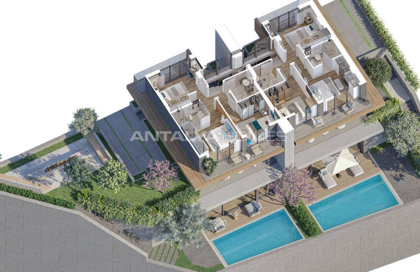 Villas Luxueuses Près De L'aéroport À Adabuku Bodrum 38