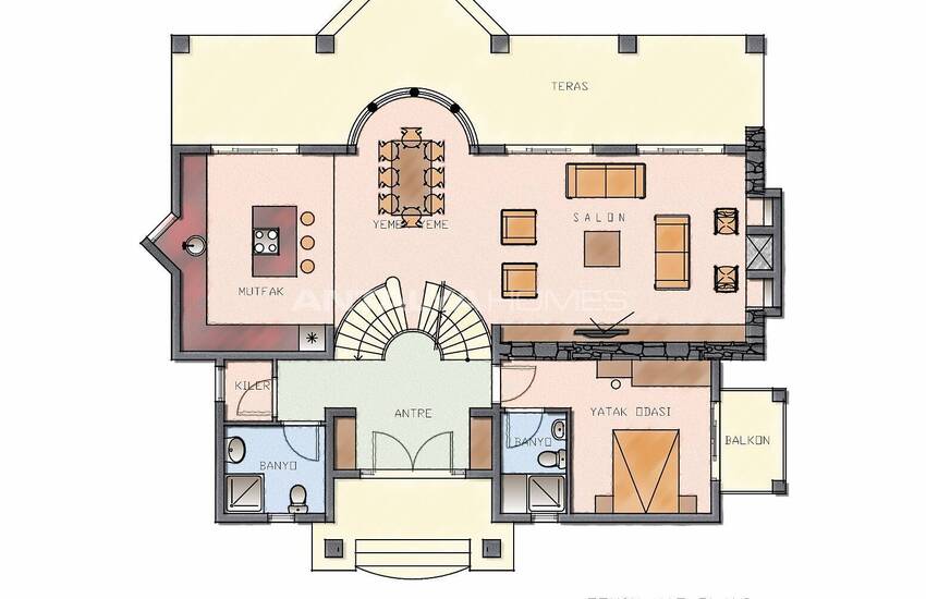 Geräumiges Haus Mit Grossem Garten In Mugla Seydikemer 15