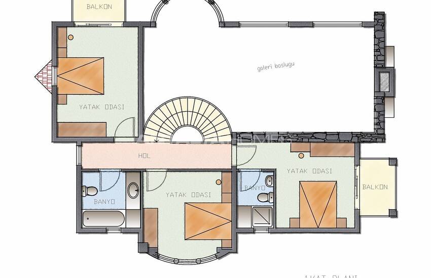 Geräumiges Haus Mit Grossem Garten In Mugla Seydikemer 14