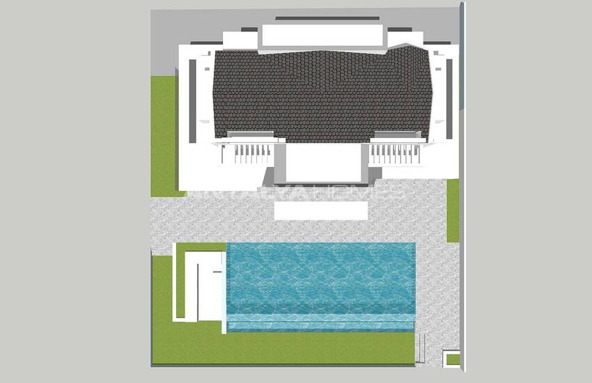 Mountain View Triplex Villa with Spacious Design in Fethiye 8