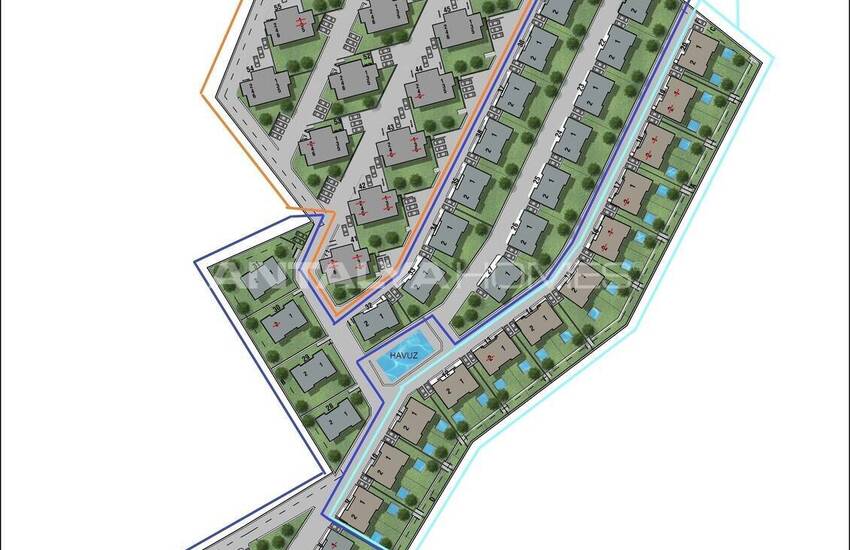 Bodrum Havalimanına Yakın Havuzlu Lüks Sitede Akıllı Daireler 30